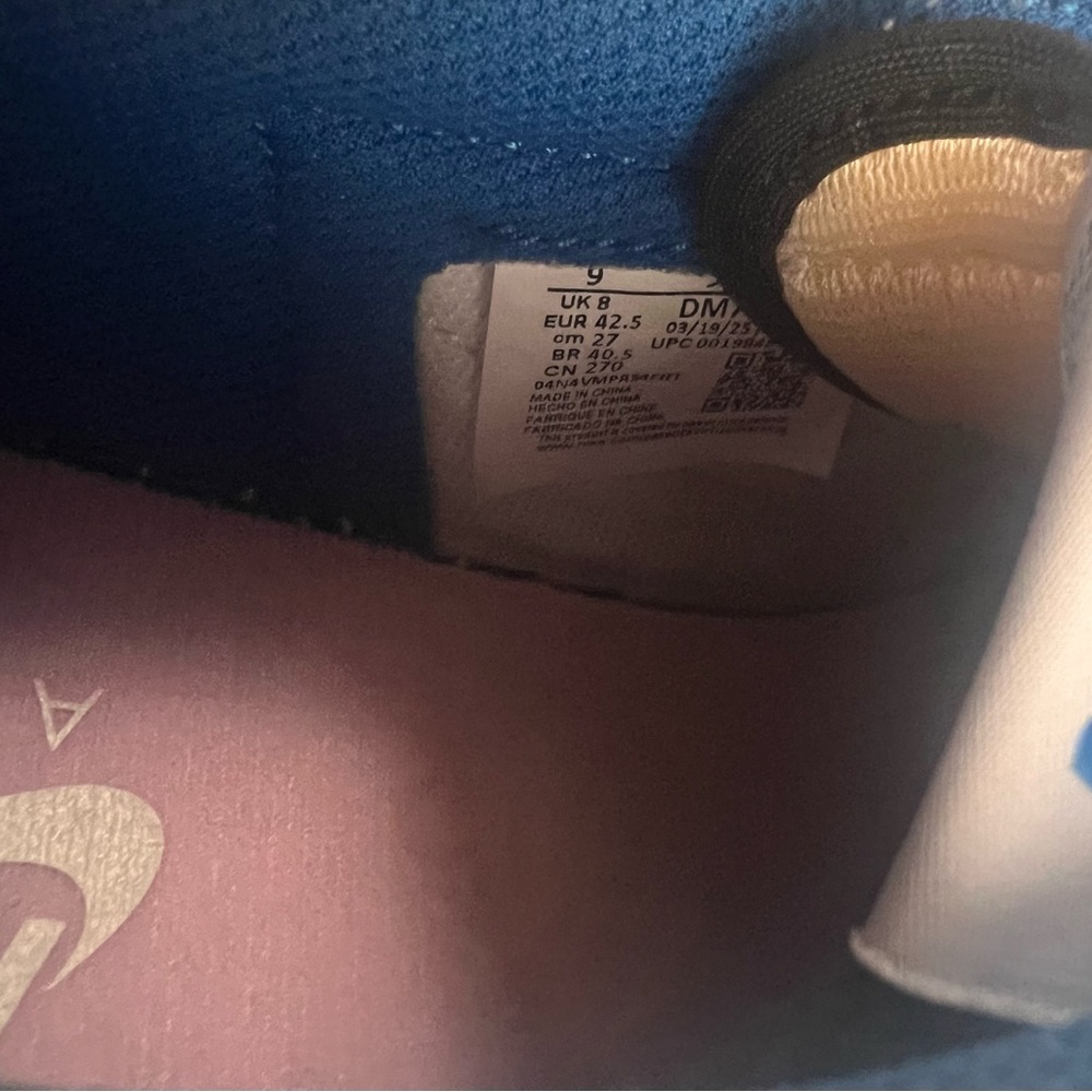 Jordan 1 Retro Low OG SP Fragment x Travis Scott (Sail/blue) - Picture 8 of 15